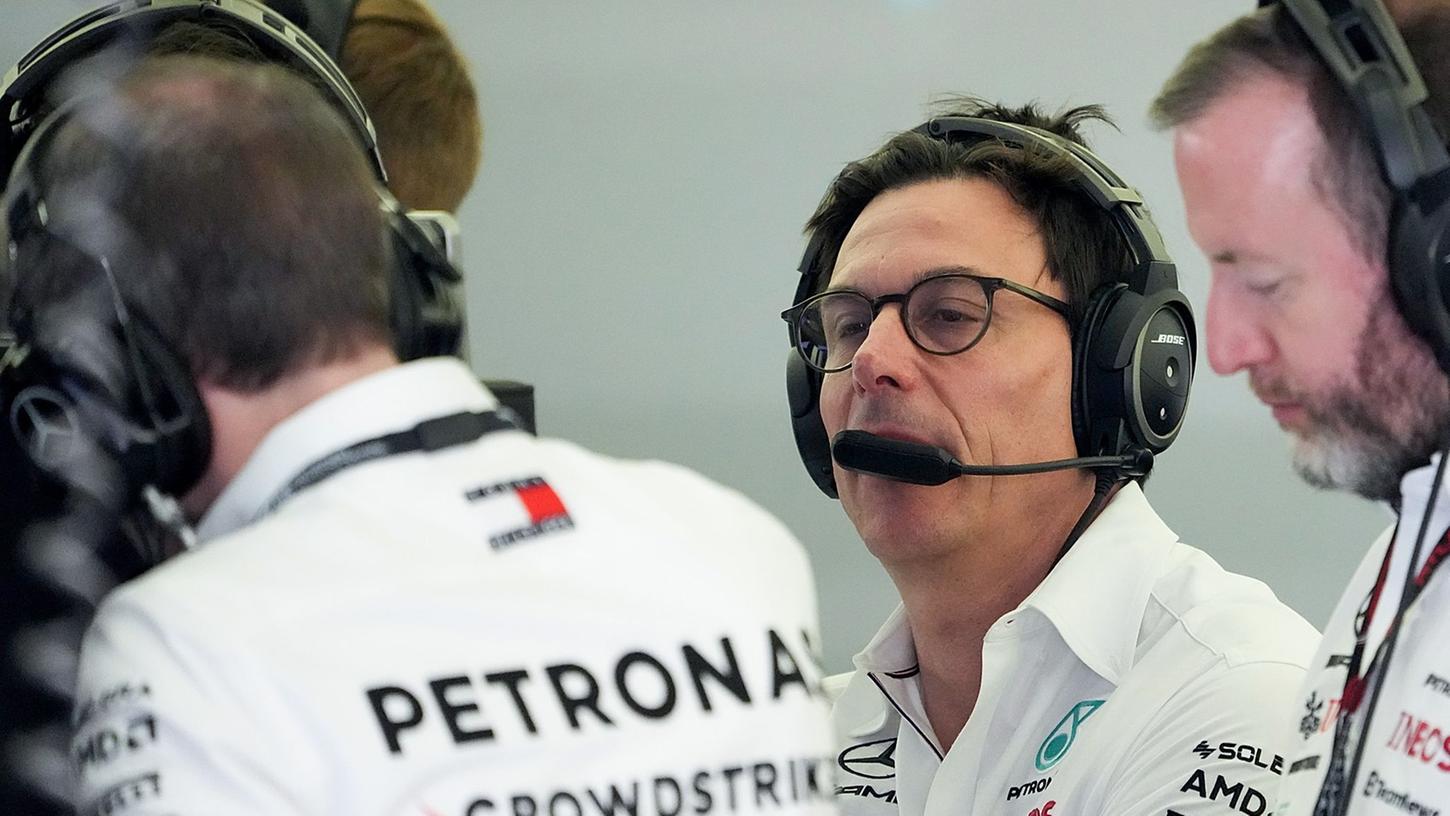 Mercedes-Teamchef Toto Wolff äußerte sich kritisch über den Rennwagen.