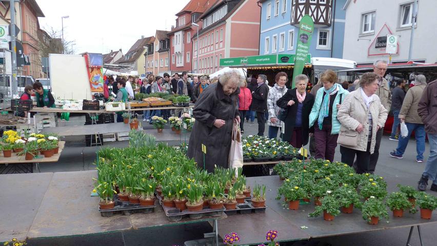 Im Stadtzentrum lädt die Stadt zum Frühlings-Jahrmarkt ein, inklusive verkaufsoffenen Sonntag. 