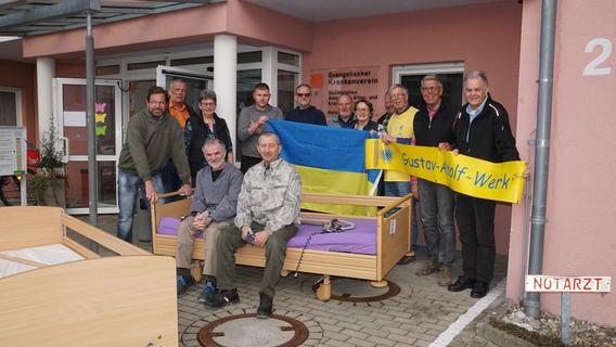 Unterstützung aus Gunzenhausen: Möbel des ehemaligen Pflegezentrums für Ukrainer gespendet
