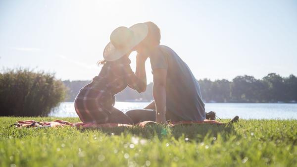 Frühlingsgefühle: Es gibt auch positiven Stress.