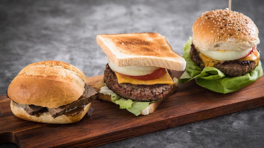 Ob Rundstück oder Hamburger Sandwich: Der Burger hat Geschichte.