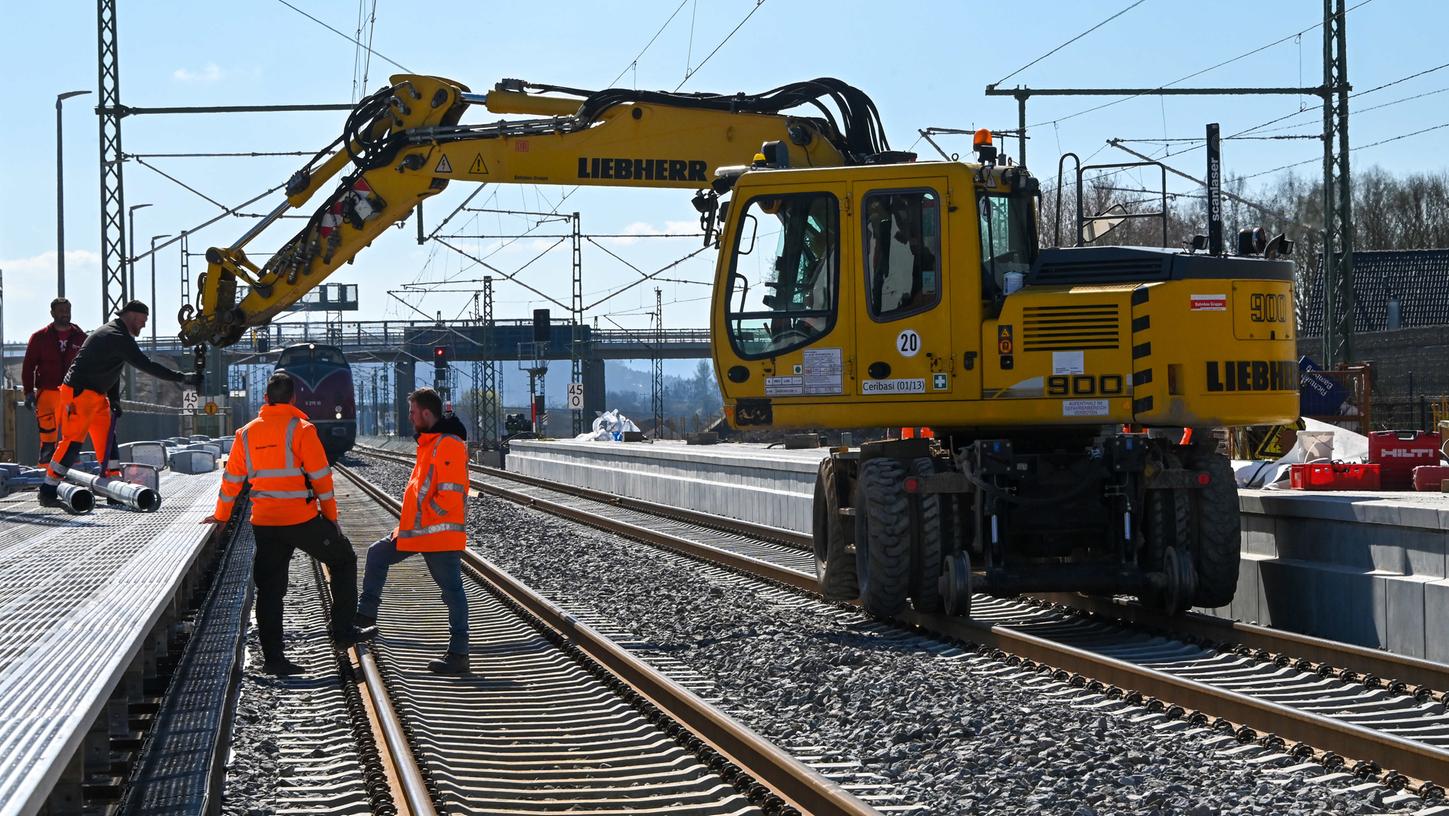 Von 24. bis 31. März wird der komplette Schienenverkehr zwischen Fürth Hauptbahnhof und Bamberg Hauptbahnhof gesperrt.