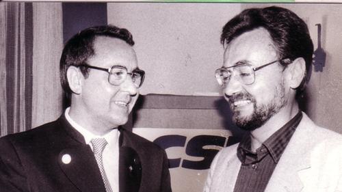 Michael Overbeck (r.) war maßgeblich beteiligt an der Wahl von Manfred Thümmler zum Pegnitzer Bürgermeister. Michael Overbeck (r.) war maßgeblich beteiligt an der Wahl von Manfred Thümmler zum Pegnitzer Bürgermeister.