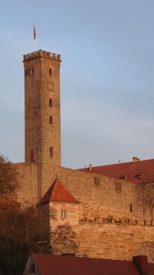 Über Abenberg thront eine rund 1000 Jahre alte Burg