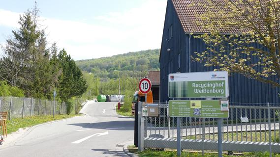 Landkreis baut den Weißenburger Recyclinghof für 620.000 Euro um