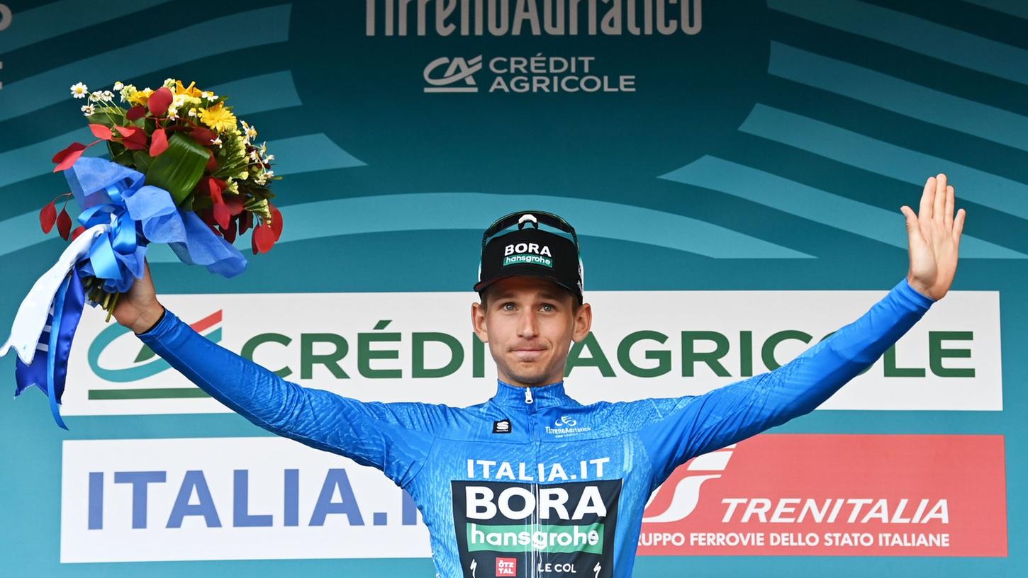 Zeigte bei Tirreno-Adriatico seine bereits starke Form: Lennard Kämna. Zeigte bei Tirreno-Adriatico seine bereits starke Form: Lennard Kämna.