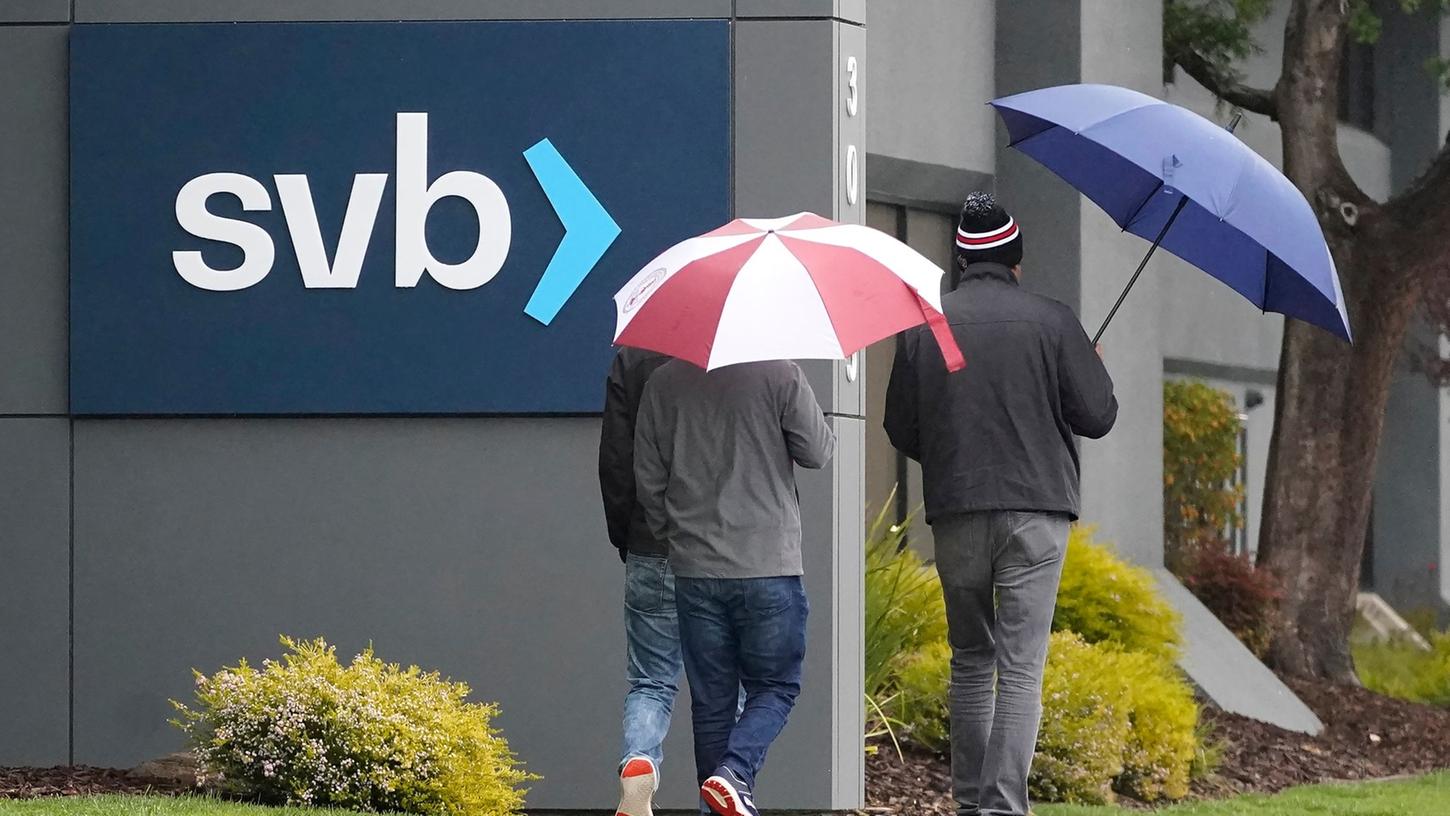 Der Hauptsitz der Silicon Valley Bank im kalifornischen Santa Clara. Der Hauptsitz der Silicon Valley Bank im kalifornischen Santa Clara.