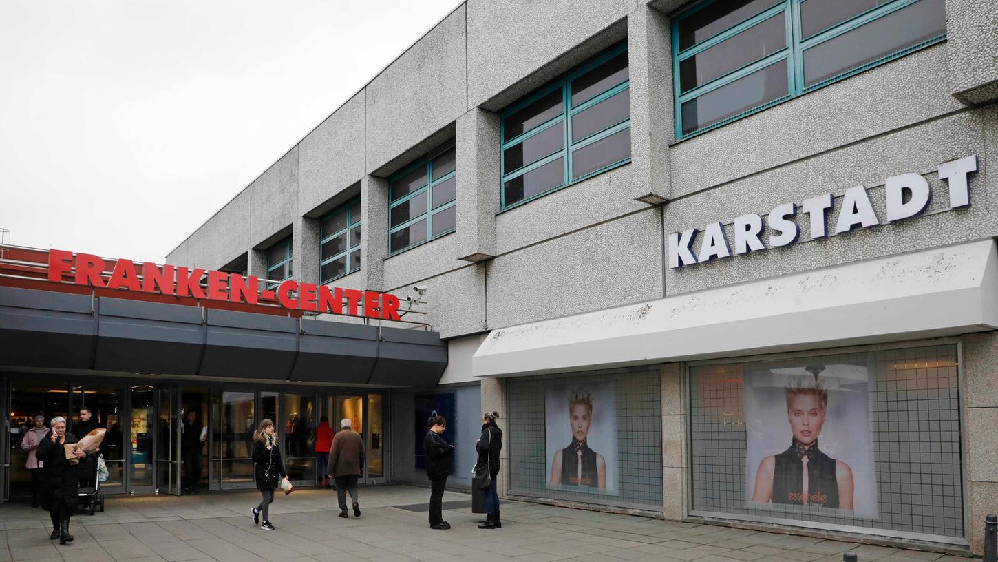 Galeria Karstadt Kaufhof im Nürnberger Franken-Center ist in Kürze Geschichte. Unser Foto entstand Anfang März, wenige Tage später wurde bekannt, dass die Filiale auf der Schließungsliste steht.