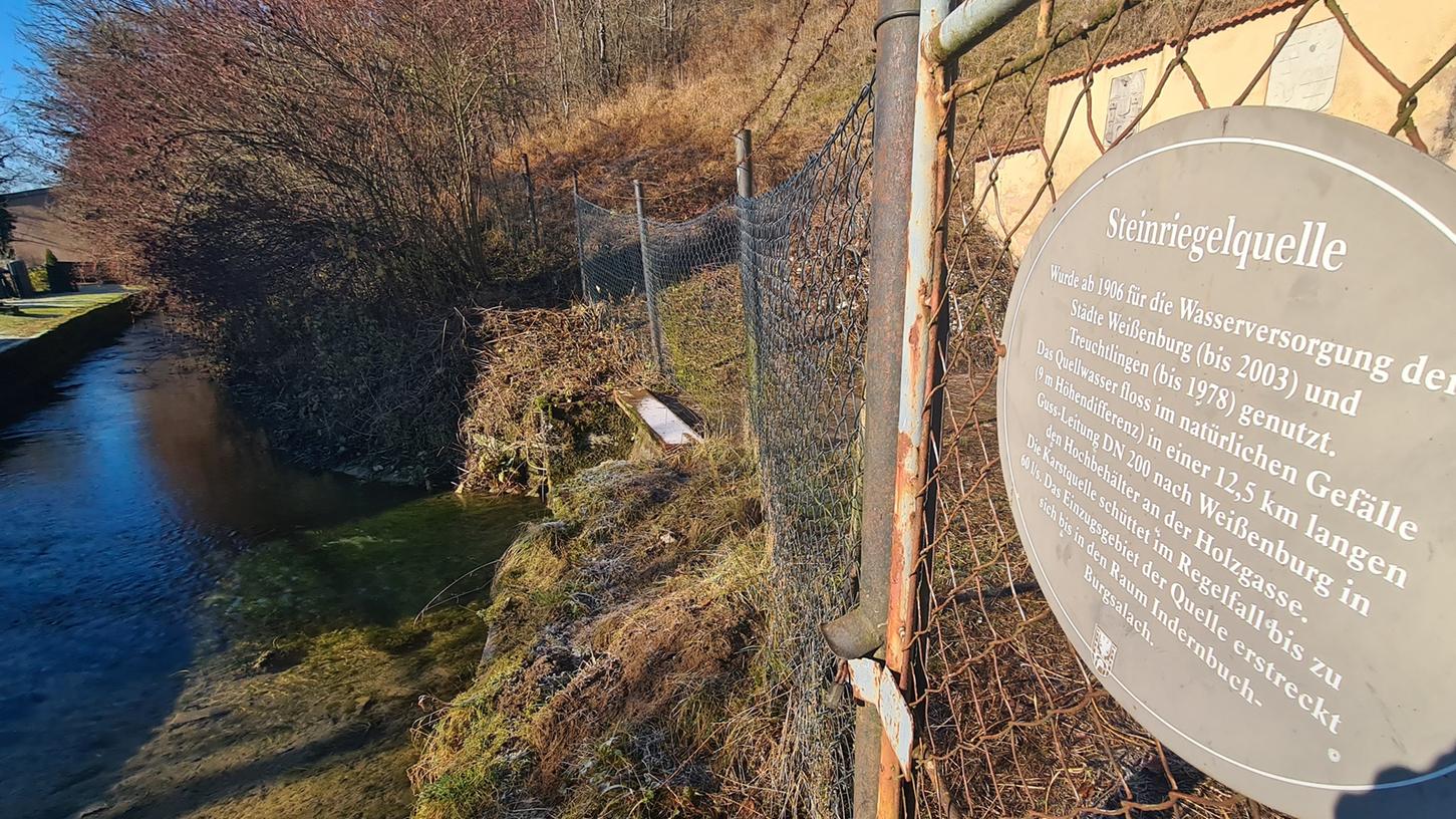 Die Steinriegelquelle bei Suffersheim könnte für die Wasserversorgung noch wichtig werden.