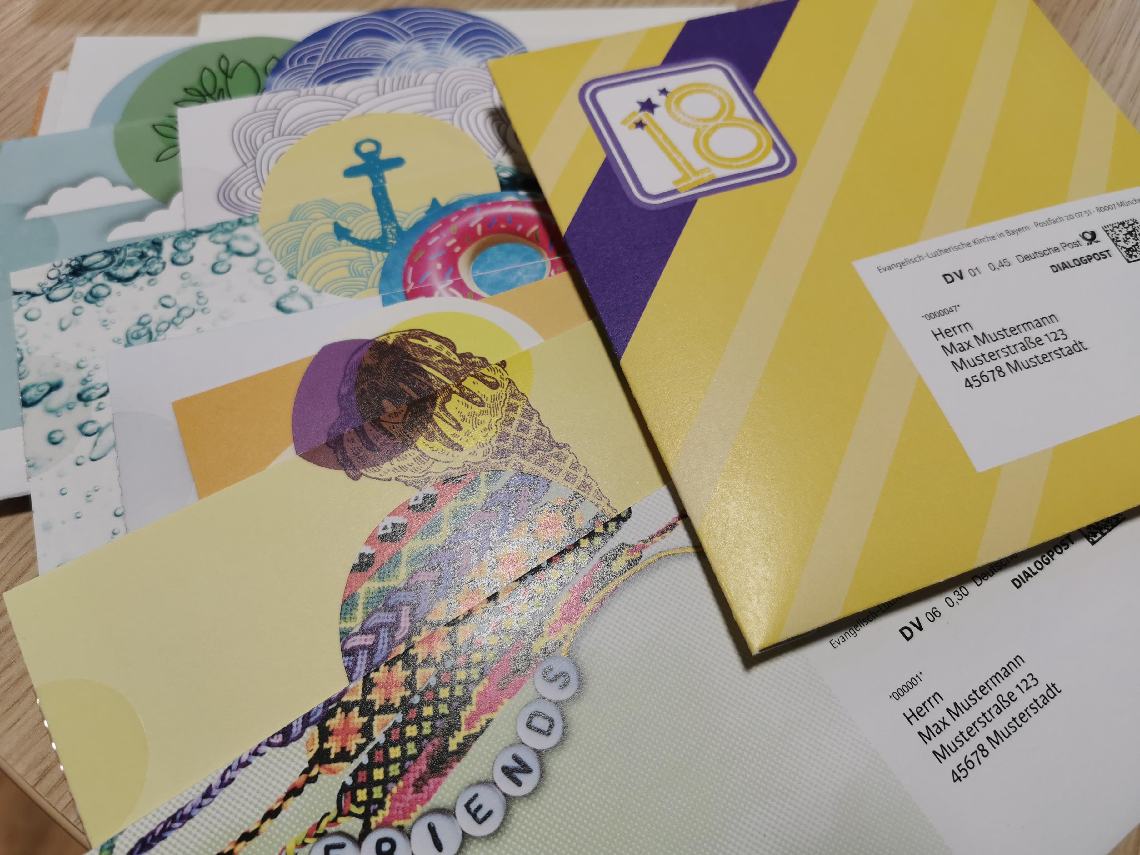 Kirchenpost: Mit bunten Briefchen zu mehr Bindung