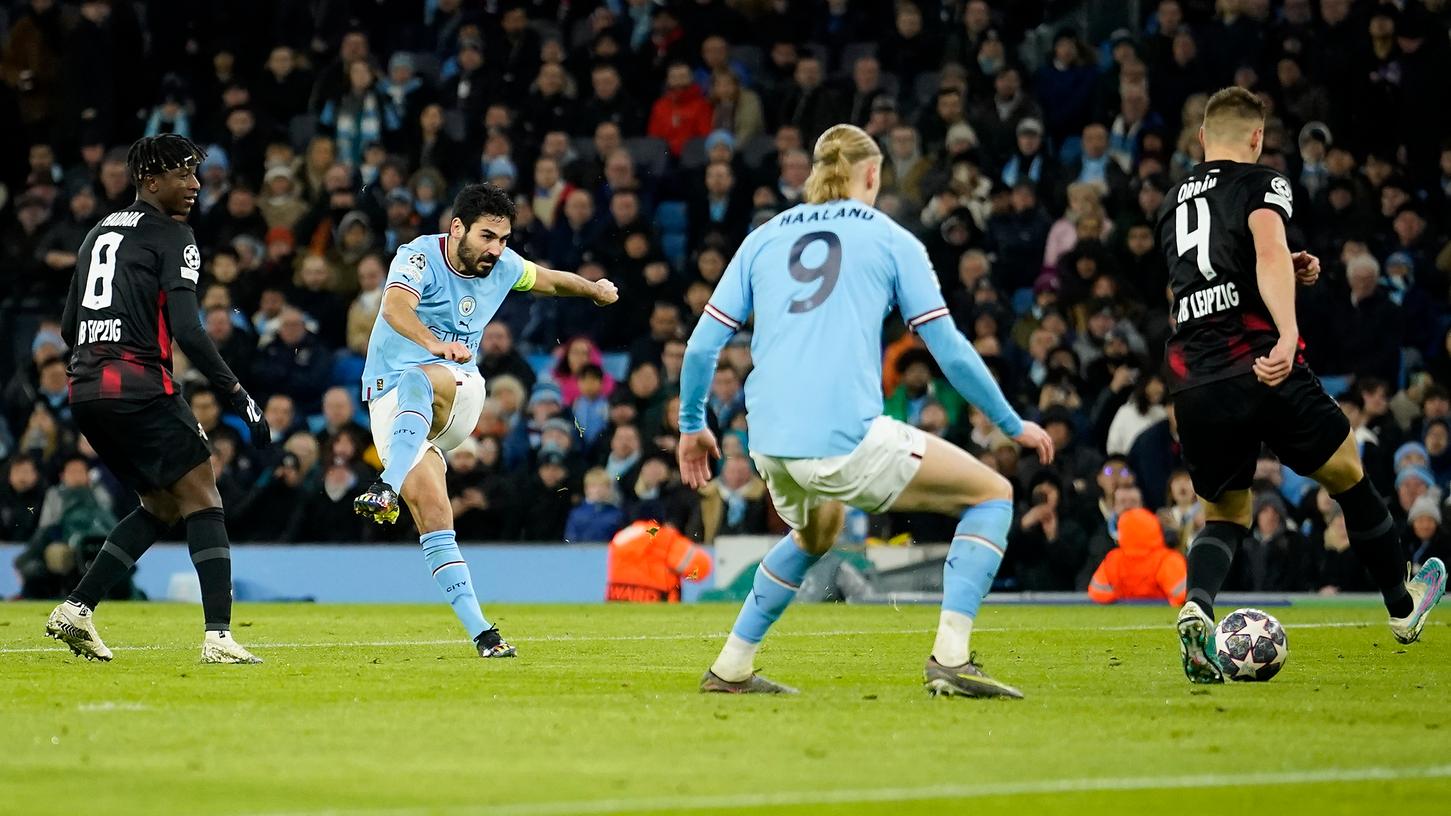 Gute Woche: Am Dienstag schoss Ilkay Gündogan ein Tor gegen Leipzig, am Mittwoch wurde er Vater. Gute Woche: Am Dienstag schoss Ilkay Gündogan ein Tor gegen Leipzig, am Mittwoch wurde er Vater.