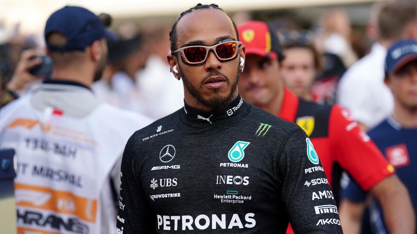 Beim Grand Prix in Bahrain belegte der siebenfache Weltmeister Lewis Hamilton nur den fünften Platz.