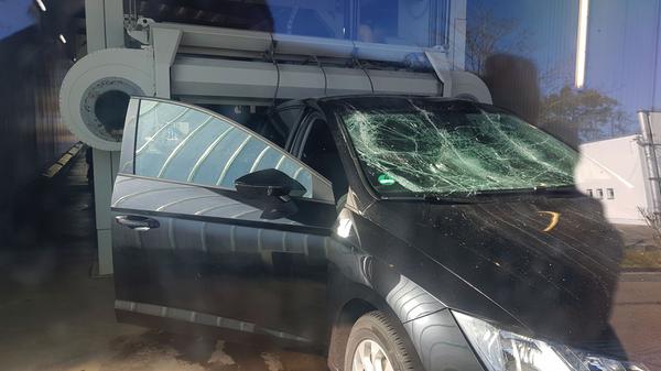 Unfall Waschstraße Neumarkt