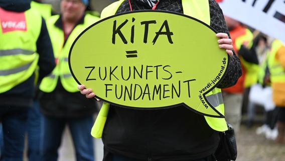 GEW ruft zum Streik auf: Kitas in Nürnberg, Fürth, Erlangen und Schwabach betroffen