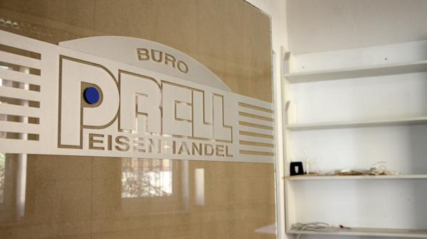 Hier geht es ins Büro des ehemaligen Eisenhandels.