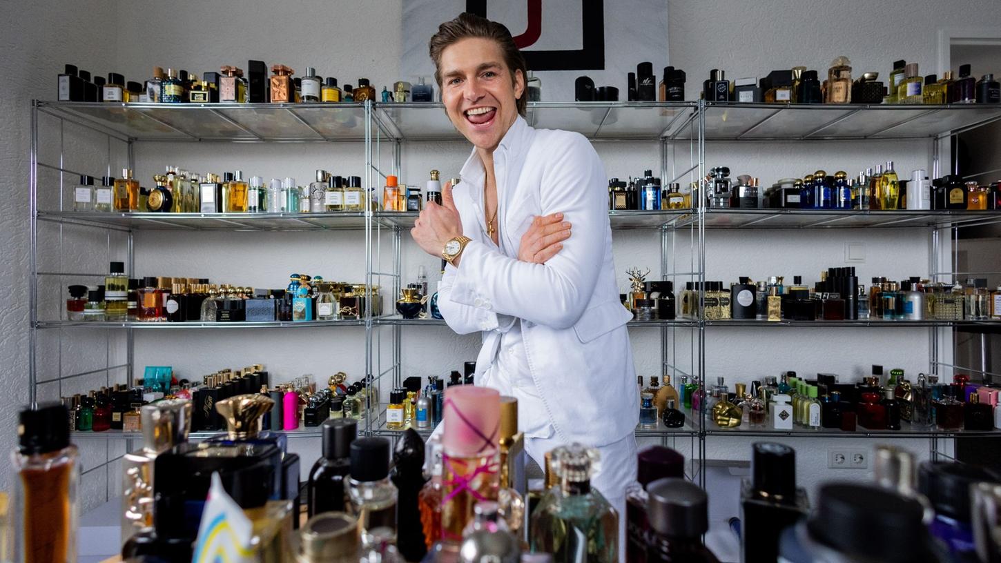 Influencer Jeremy Fragrance: "Teilweise entstehen Tiktok-Videos, die viral gehen, bei meiner Oma zum Beispiel im Treppenhaus".