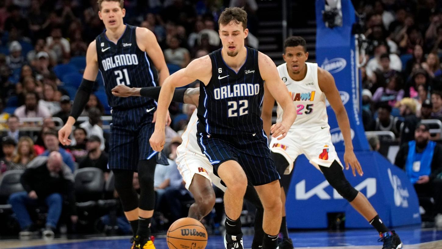 Hat Lust auf das DBB-Team: Franz Wagner (22) von den Orlando Magic. Hat Lust auf das DBB-Team: Franz Wagner (22) von den Orlando Magic.