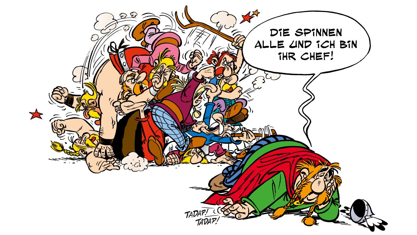 Das inzwischen 40. Asterix-Abenteuer soll Ende Oktober 2023 in Deutschland erscheinen. Das inzwischen 40. Asterix-Abenteuer soll Ende Oktober 2023 in Deutschland erscheinen.