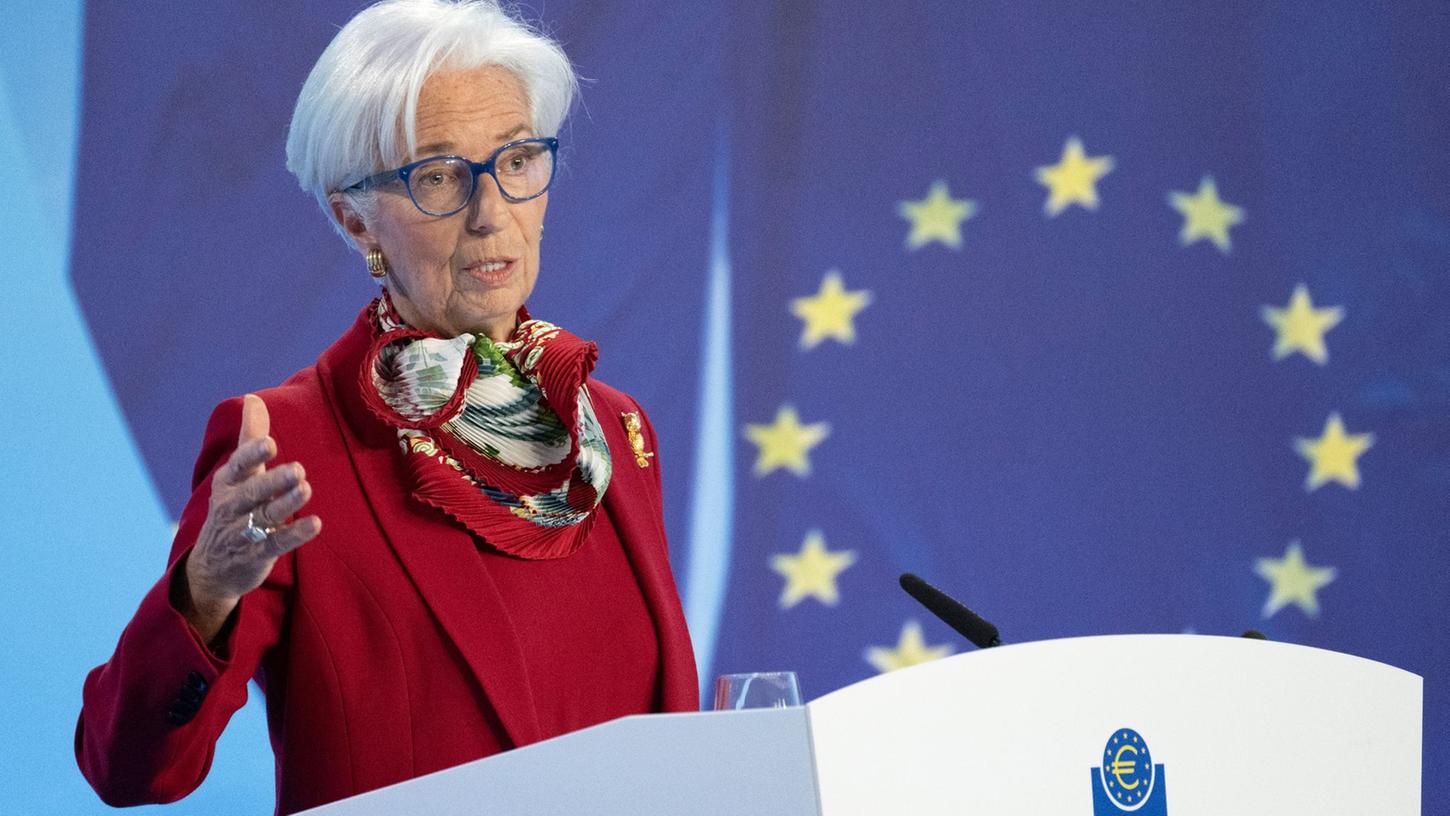 EZB-Präsidentin Christine Lagarde will weiter gegen die hohe Inflation ankämpfen.