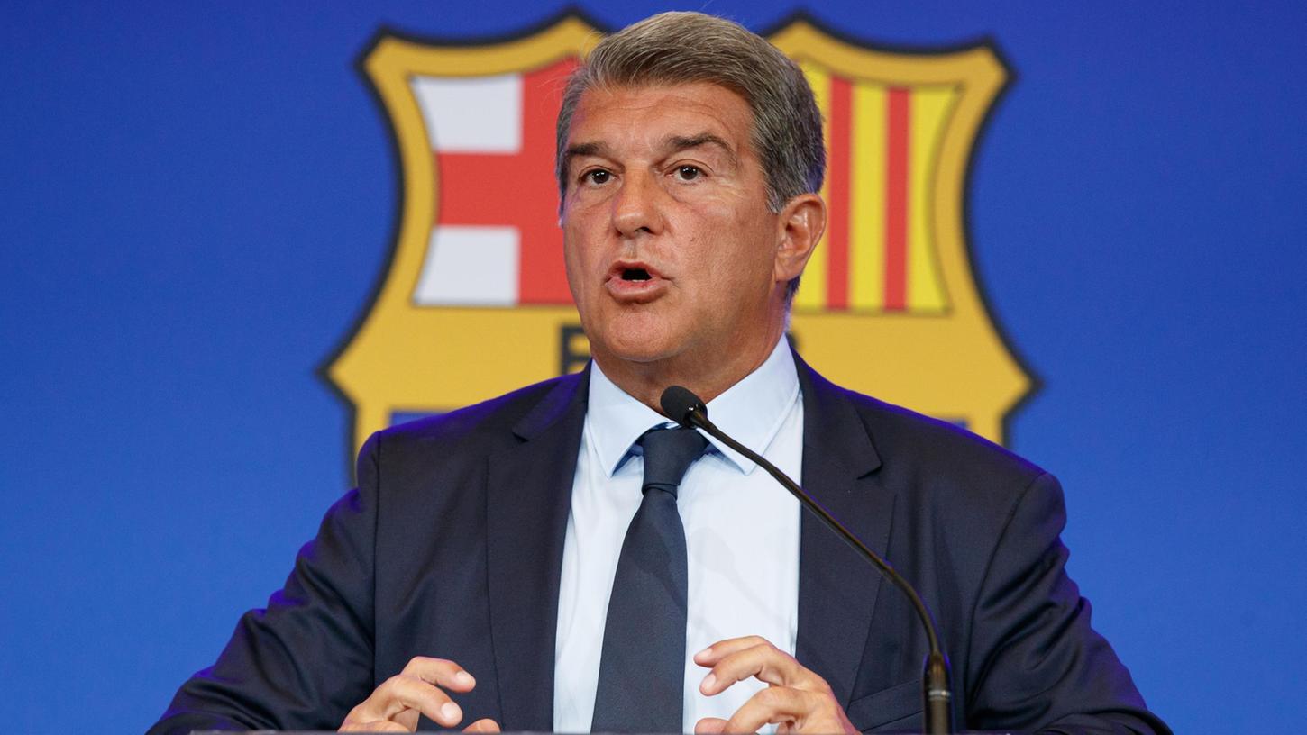 Joan Laporta ist der Präsident des FC Barcelona.