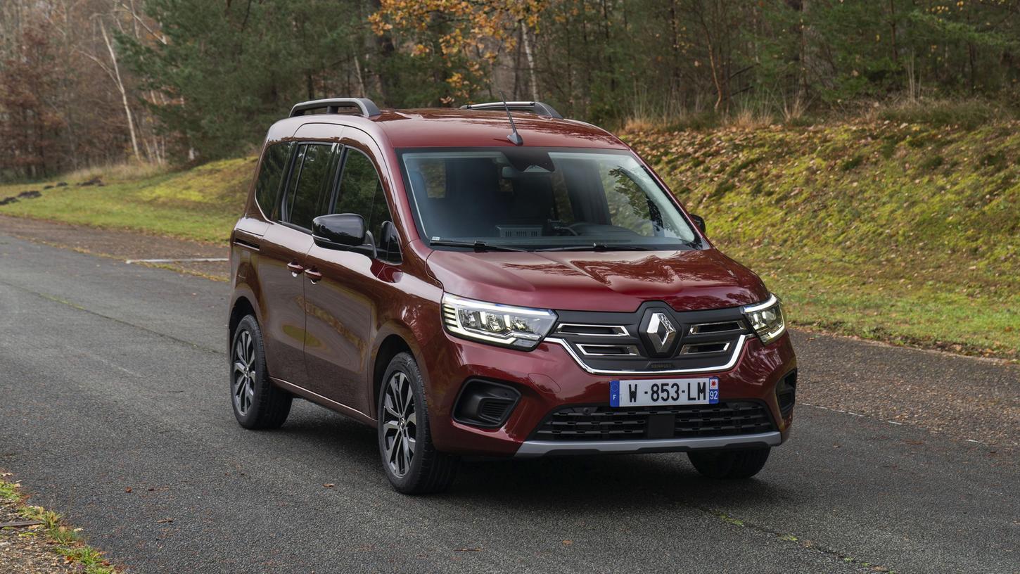 Der Renault Kangoo E-Tech Electric fährt lokal emissionsfrei. Der Renault Kangoo E-Tech Electric fährt lokal emissionsfrei.