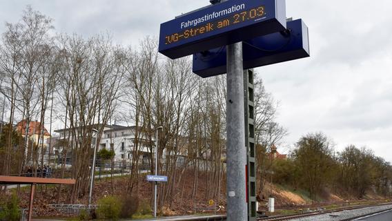 Warnstreik im Nürnberger Land: Kein Zug wird kommen – aber der Bus schon