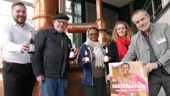 Bier trinken und Gutes tun: Die Neumarkter Lammsbräu präsentiert ihr Misereor-Fastenbier