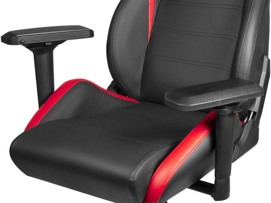 Der Speedlink Tagos XL Gaming-Stuhl hat eine Sitzfläche mit einer Tiefe von 50 cm, was auch PC Gamern mit langen Beinen genügend Platz bietet.