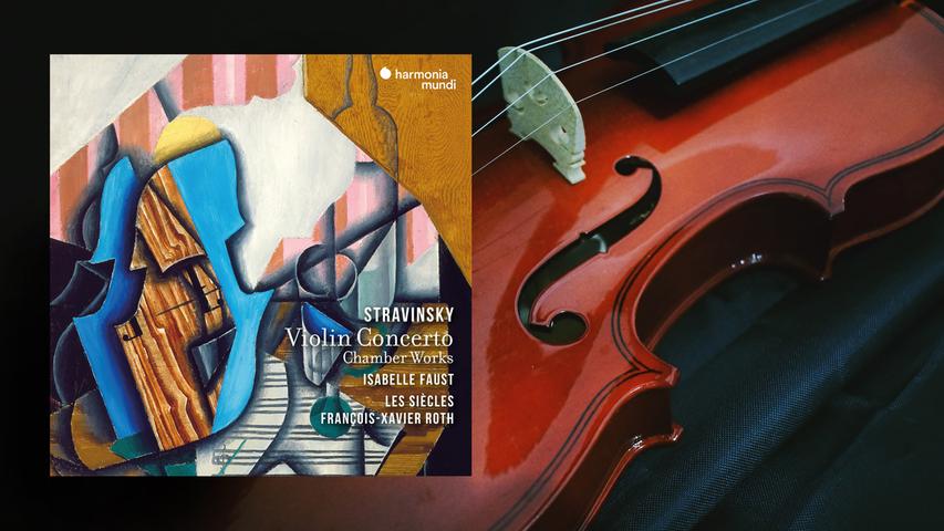 Isabelle Faust und François-Xavier Roth: "Violinkonzert" (harmonia mundi). Isabelle Faust und François-Xavier Roth: "Violinkonzert" (harmonia mundi).