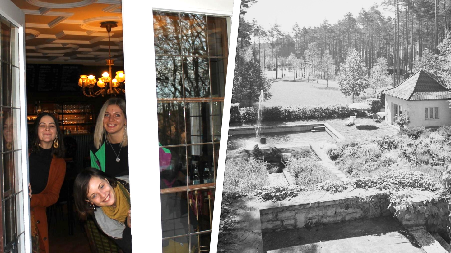 Die Zeiten ändern sich gewaltig im Nürnberger Land. Eine Gruppe junger Leute bringt in Pfeifferhütte Leben in die Bude und will mit der "Villa-Flaire" einen neuen Kultur- und Gastro-Leuchtturm an dem Ort schaffen, an dem zur NS-Zeit Nazi-Größen residierten. Als Hermann Göring hier sein Jagdschloss hatte, befand sich im Garten noch ein Pool mit Teehaus daneben.