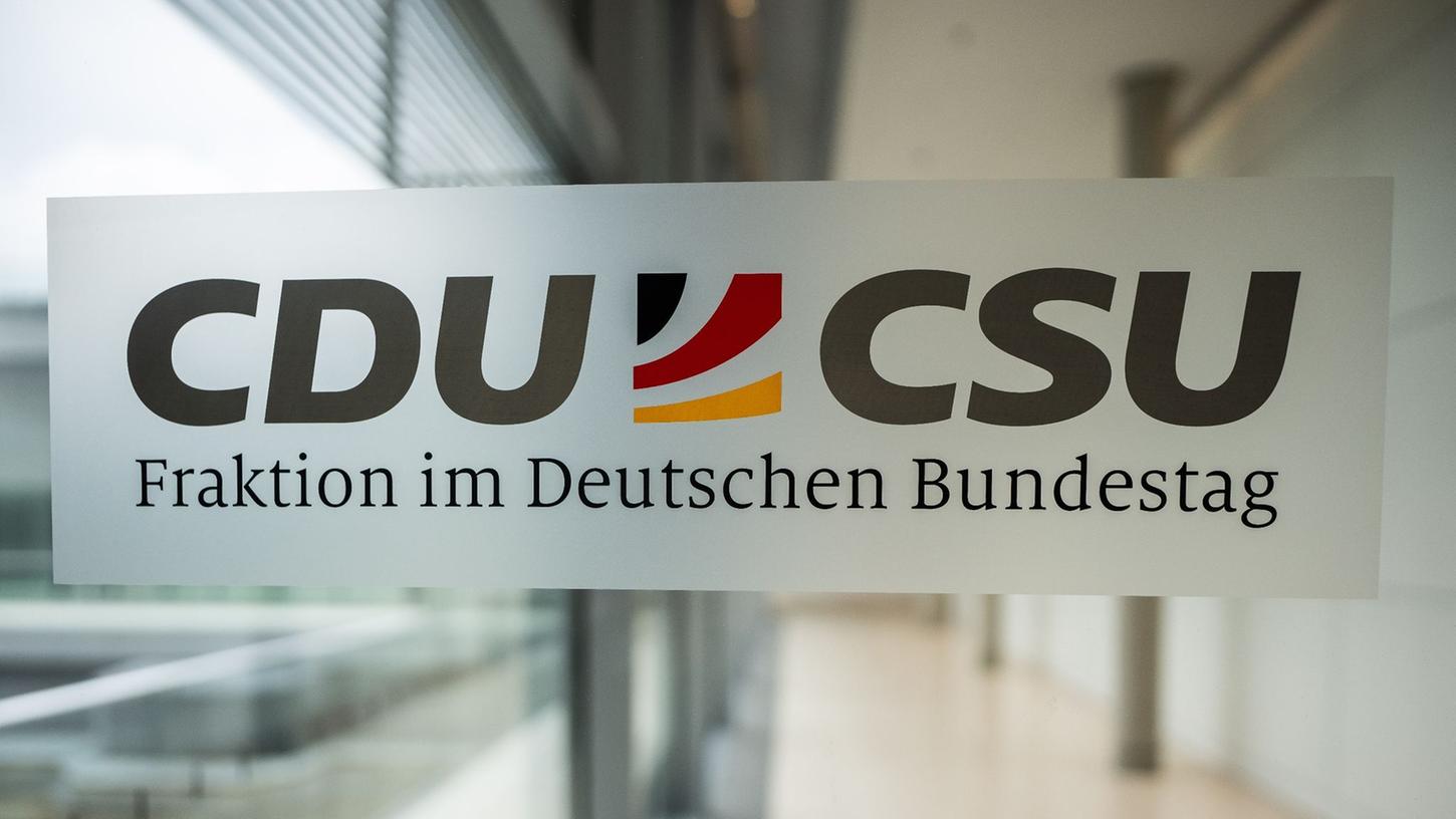 Das Logo der CDU/CSU-Fraktion im Deutschen Bundestag.