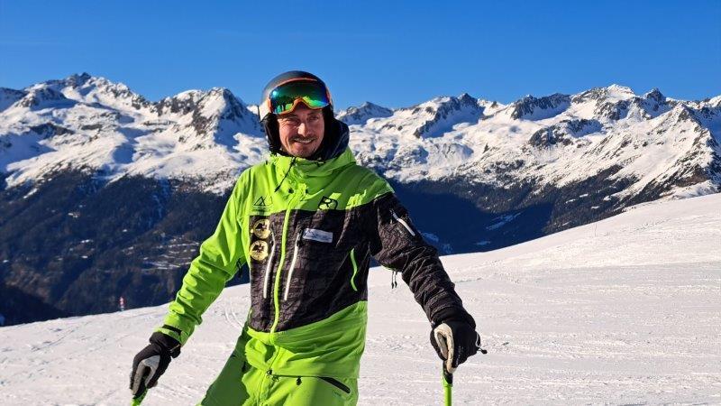 Auch Skilehrer Daniel Kirchlercher kommt immer wieder gerne zum Skifahren in sein Heimatskigebiet. 