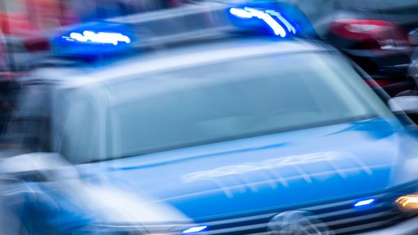 Polizeiauto mit Blaulicht