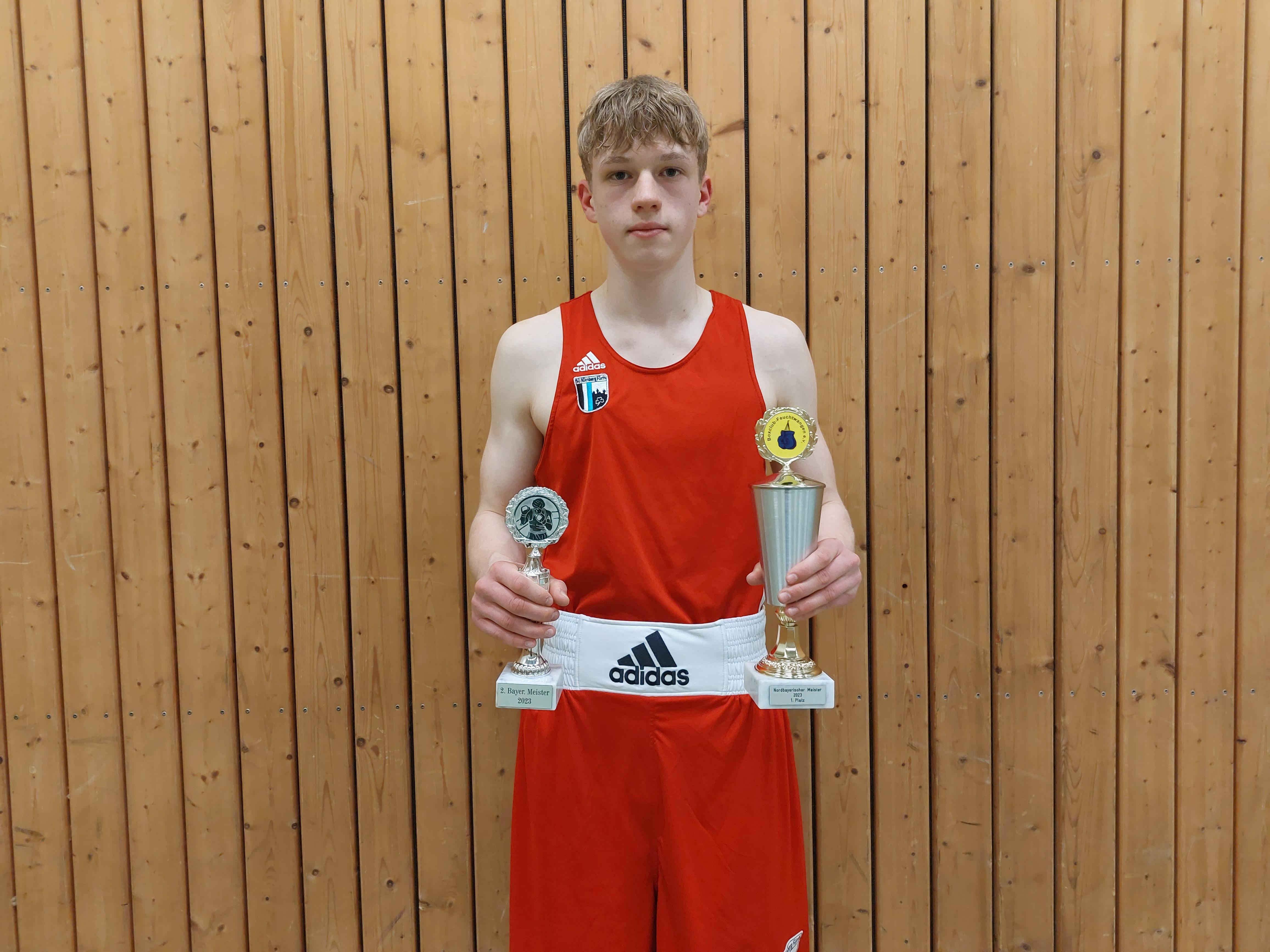 Neues Talent der SGV NürnbergFürth 1883 Vincent Bertagna gehört zu