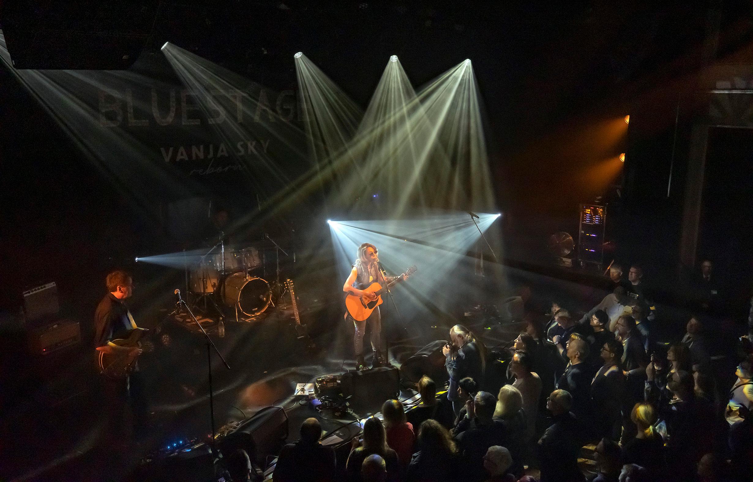 Der Auftritt von Vanja Sky bei den 30. Rother Bluestagen war ganz großes Kino.