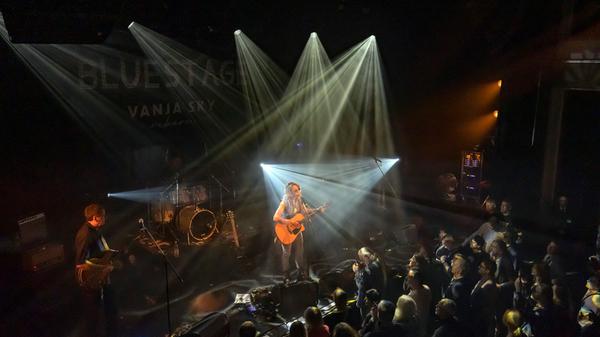 Der Auftritt von Vanja Sky bei den 30. Rother Bluestagen war ganz großes Kino.