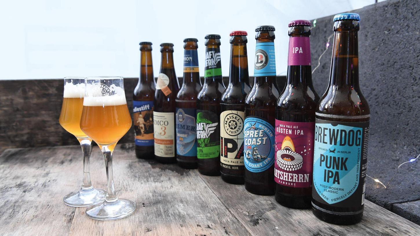 Craft Beer kann in vielen verschiedenen Geschmacksrichtungen und Stilen erhältlich sein.