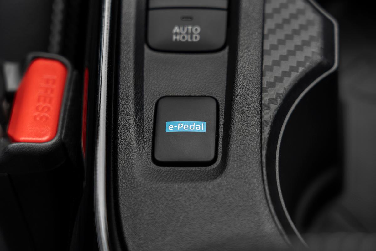 Der e-Pedal-Modus verstärkt die Rekuperation.