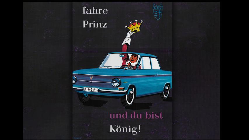"Fahre Prinz und du bist König": Anfang der 1960er-Jahre galt das auch mit einem 3,15 Meter kurzen Kleinwagen.