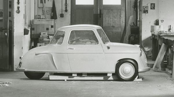 Zunächst wollte NSU auf drei Rädern ins neue automobile Zeitalter starten. Doch das Experiment Max-Kabine wurde aufgegeben.