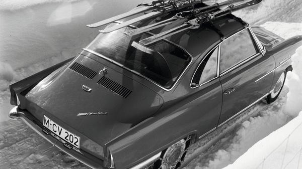 Der Heckmotor verlieh dem Sport Prinz gute Fahreigenschaften im Winter.