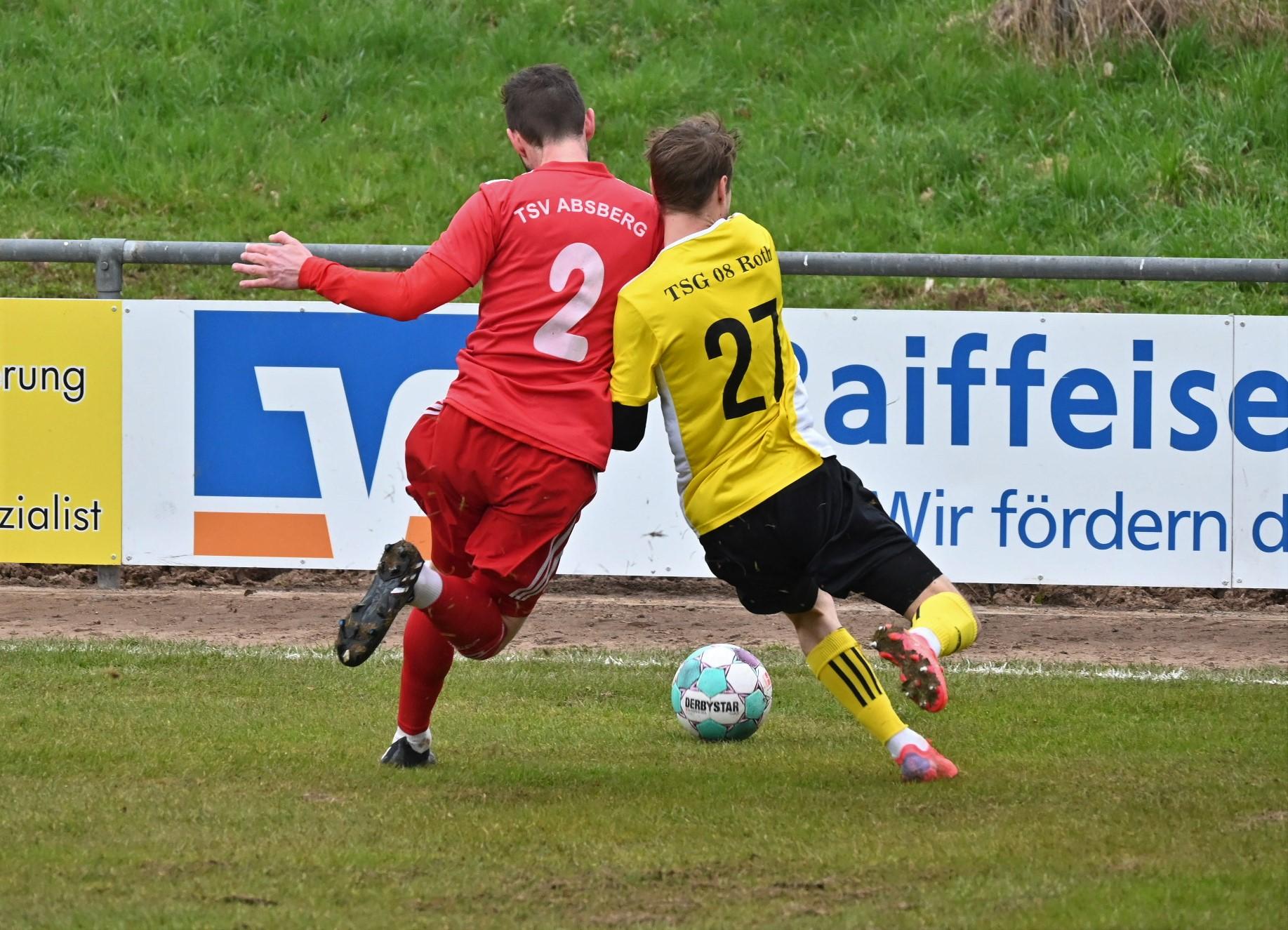 Trübe Nullnummer: Die TSG Roth ringt Absberg ein Unentschieden ab