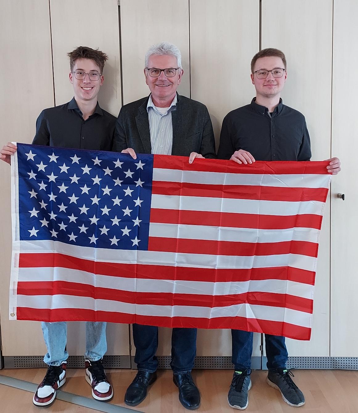 Weißenburg-Gunzenhausen: Alex Strobl und Levin Webert dürfen für ein Jahr in die USA