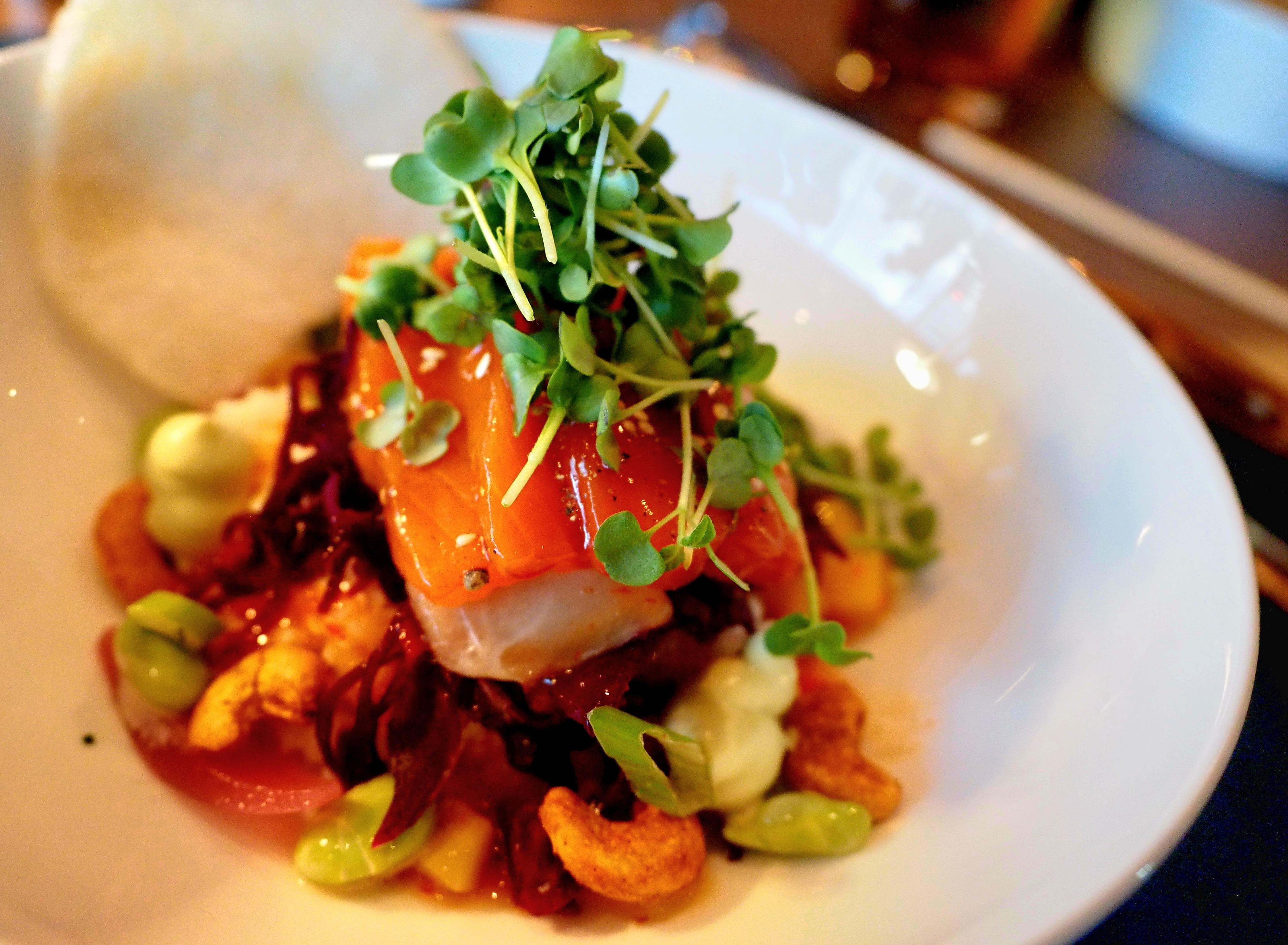 Hier serviert man unter anderem als Vorspeise diese Sushi-Bowl, aber auch Steaks und anderes. Die spannende Reportage zu dieser Bildergalerie lesen hier auf unserem Premiumportal nn.de.