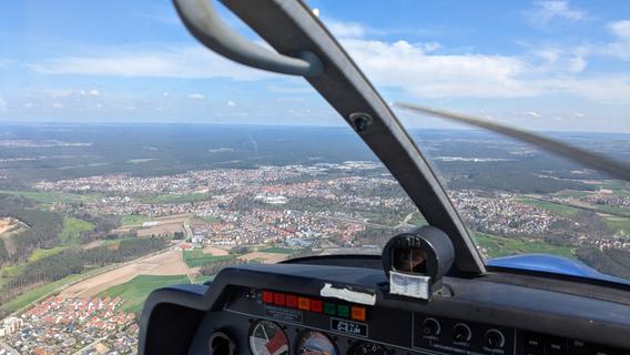 Proben für den Ernstfall: So trainieren die Luftbeobachter in Schwabach für den Waldbrand-Sommer