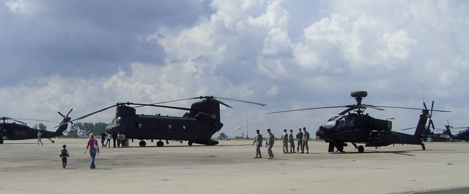 Groll über US-Hubschrauber in Ansbach