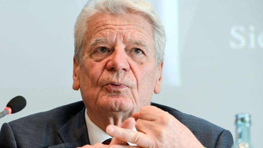 "Macht mich wuschig": Joachim Gauck über Putins Angriffskrieg.