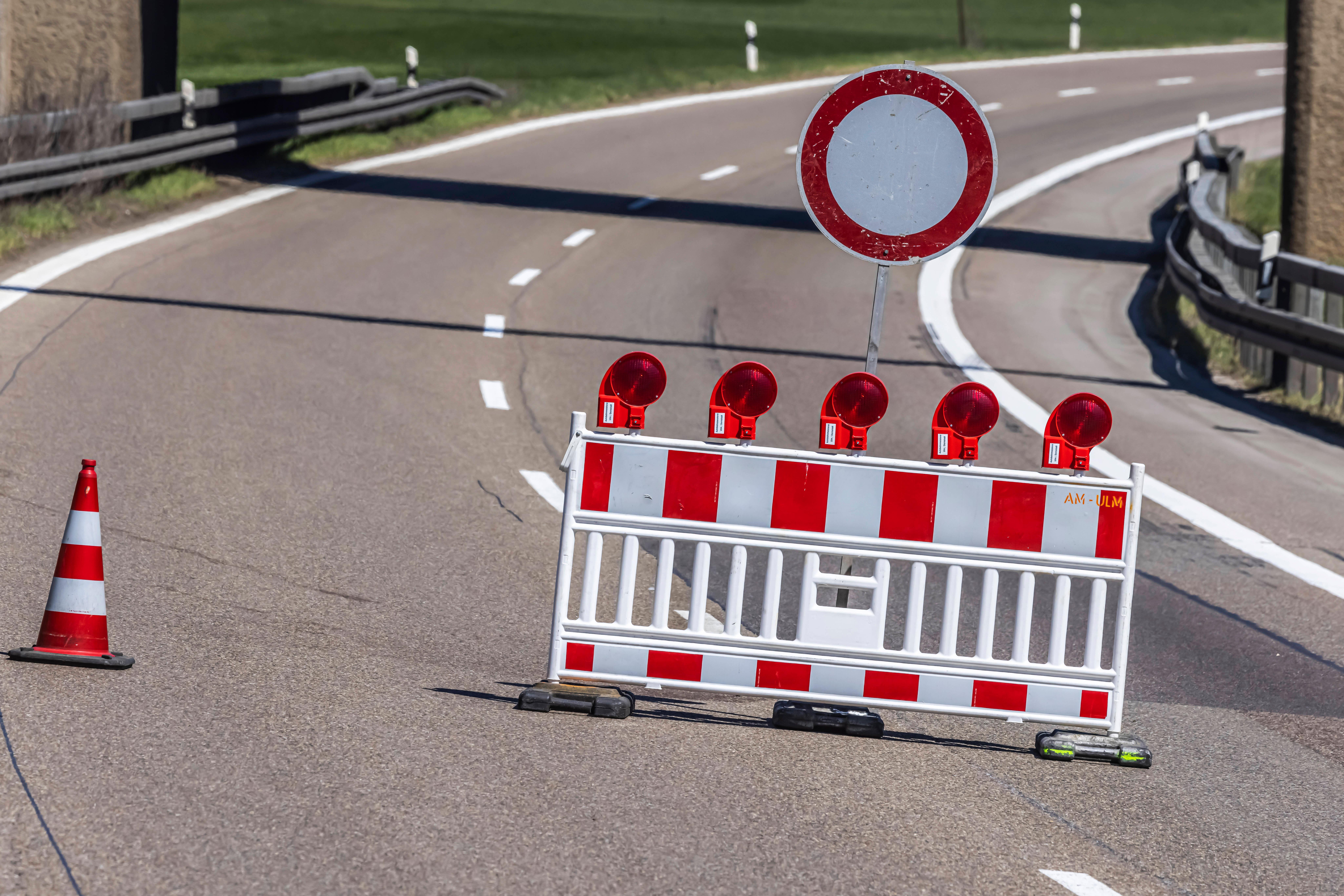 Autobahn Sperrung