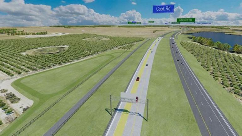 Ein norwegisches Unternehmen plant, nahe der Stadt Orlando einen vierspurigen Highway auf 1,6 Kilometern Länge zu elektrifizieren.