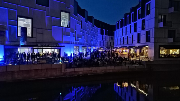 Großen Andrang erlebte das Zukunftsmuseum im Augustinerhof - immer wieder gab es Einlassstopps.